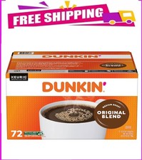 Dunkin' Donuts Medium Roast K-Cup Coffee Pods, Original Blend, 72 ct.