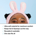 I Dew Care: Pink & White Velour Bunny Headband - New In The Box — photo 7