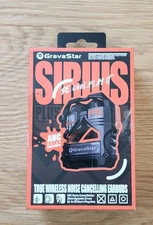 GravaStar Sirius Plus True Wireless Earbuds, Bluetooth 5.3 Active Noise Open Box
