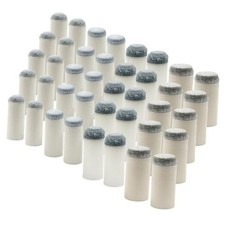 Slip On Pool Cue Tips Replacement Billiard Cue Tips 9mm, 10mm, 12mm, 13mm 40