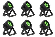 6 American DJ ADJ Encore LP5IP 5x20W Outdoor RGBL LED DMX Par Can Wash Lights