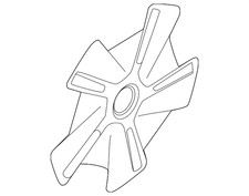 Genuine Volkswagen Wheel Cover 1t3-601-171-d-ax1 Genuine Volkswagen Wheel Cover 1t3-601-171-d-ax1