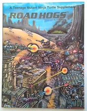 TMNT Road Hogs RPG Supplement - Palladium 1986 (1st Edition) - Preowned