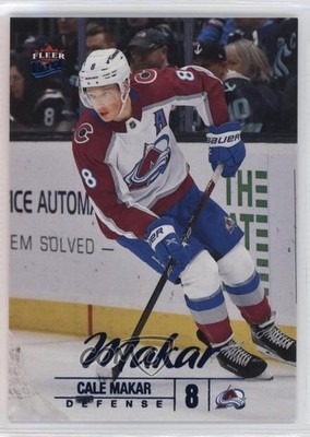 2024-25 Upper Deck Fleer Ultra Blue Foil 95/399 Cale Makar #5 14sp