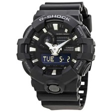Casio G-Shock GA-700-1B Black Wristwatch for Men for sale online