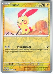 Plusle 060/182 Common Paradox Rift Reverse Holo
