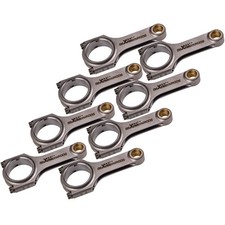 8x Forged 4340 Connecting Rods For Chevy Small Block V8 Sbc 5.700 2.100 .927