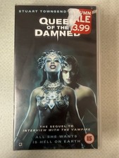 Queen Of The Damned (VHS) 2002 Stuart Townsend, Aaliyah (final film role)