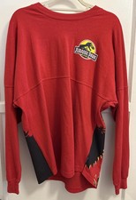 Jurassic Park 30th Anniversary Spirit Jersey Long Sleeve Universal Studios Sz M