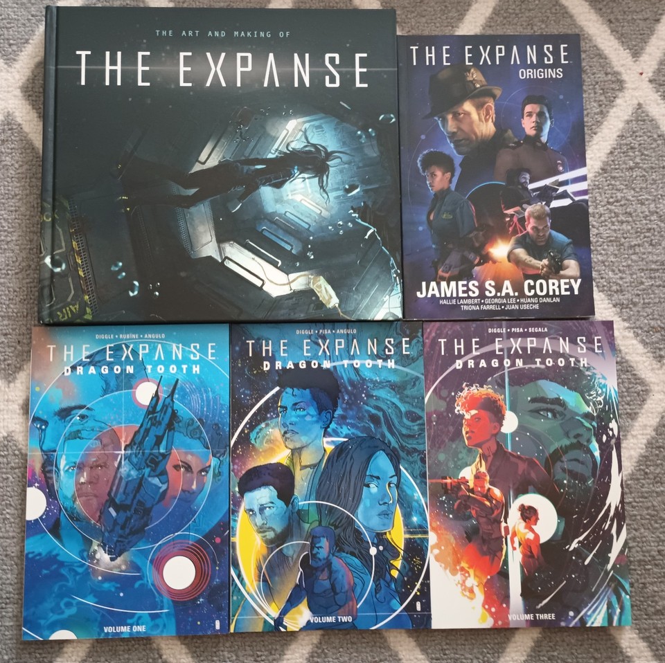 Complete Lot of 15 THE EXPANSE books James S A Corey Science Fiction