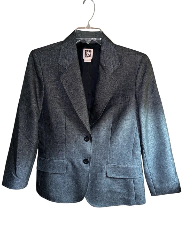 Traje pantalón profesional Anne Klein Geay de 2 piezas para mujer talla 14 Foto 2 de 4