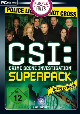 CSI: Crime Scene Investigation [Superpack, 4 DVDs]