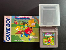Thumbnail of ebay&reg; auction 257160661512 | Gameboy - Bart Simpsons: Escape from Camp Deadly | Modul mit Anleitung