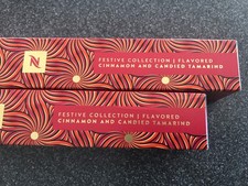 Nespresso Festive Cinnamon Candied Tamarind 20 Pods Org. Line NWOT