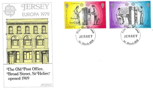 Jersey Comm/FDC -  Europa 79 - 1979 (JES292)