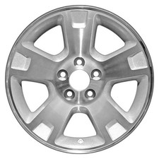 For Ford Explorer 02-05 Alloy Factory Wheel 5-spoke Silver W Machined Accents