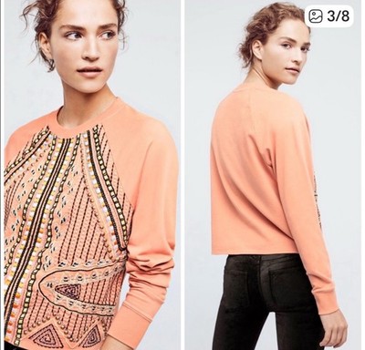 Anthropologie akemi kin Sz s Sweatshirt Top