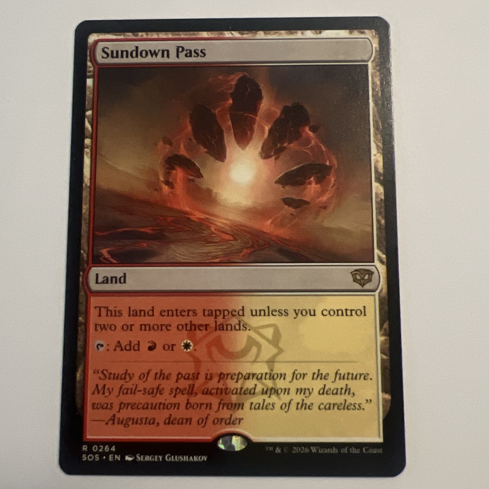 Sundown Pass Secrets of Strixhaven Regular