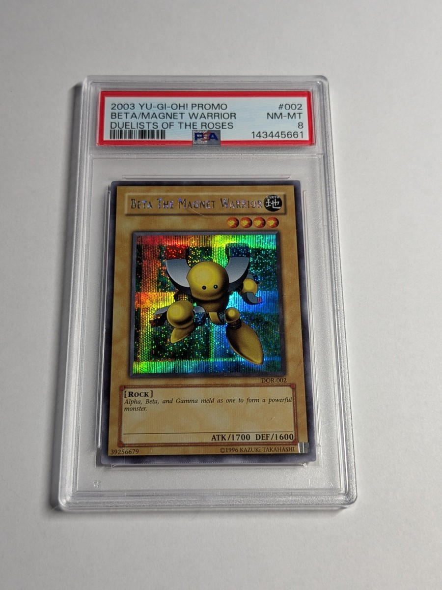 Yugioh Magnet Warrior Set DOR-001/2/3 PSA 8 NM-MT Secret Rare | eBay