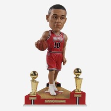 Chicago Bulls BJ Armstrong 3X NBA Champion Bobble Head 8