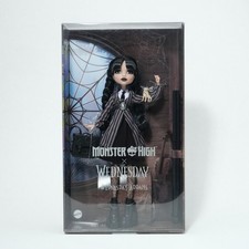 Monster High Wednesday Addams Family Fashion Doll HXJ04 NRFB