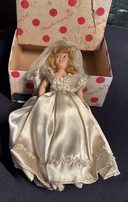 Older Vintage Nancy Ann Storybook doll in original box