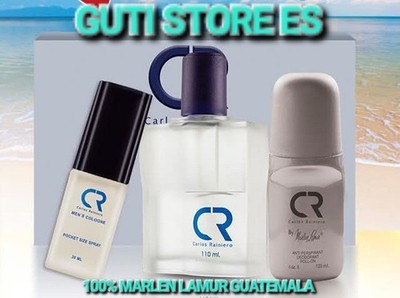 CARLOS RAINIERO MARLEN LAMUR NUEVA EN CAJA AUTÉNTICA SET DE 3 PIEZAS IMPORTADA