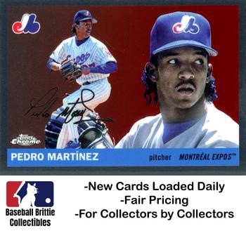 2025 Topps Chrome Platinum Pedro Martinez [Refractor] #435 card