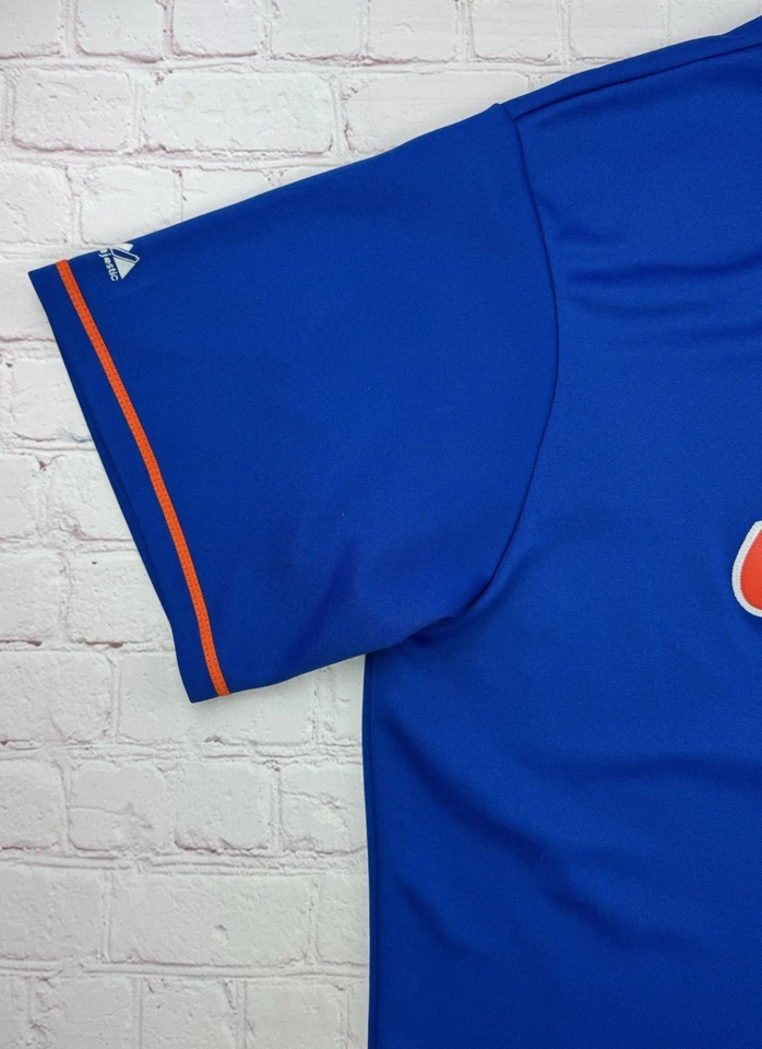 MLB New York Mets Matt Harvey #33 Azul Majestuosa Camiseta de Béisbol Para Hombre Talla XXL Foto 4 de 4