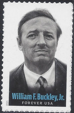 US Stamps 2025 Forever Scott #6032 William F. Buckley, Jr. single