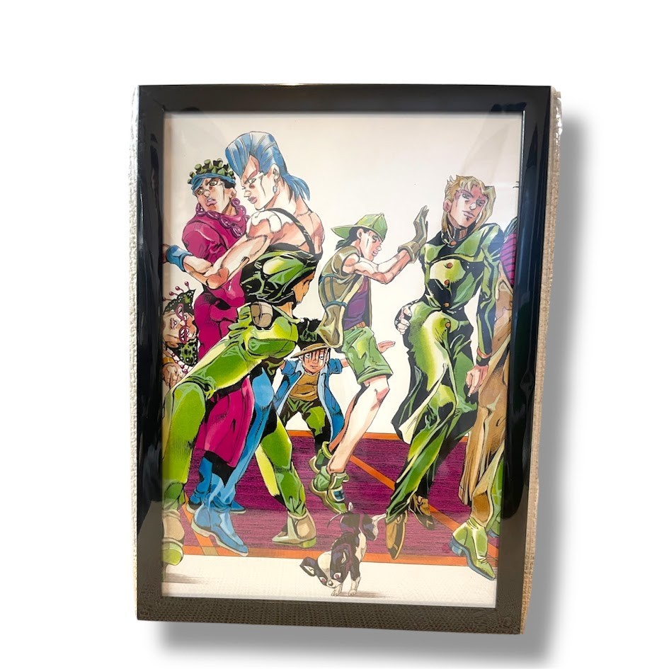 JoJo Part 3 Polnareff Kakyoin Iggy & Part 4 Josuke Poster Set 2