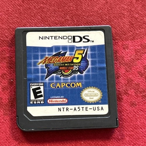 Mega Man Battle Network 5 Double Team (Nintendo DS Game, 2005) Cartridge Only