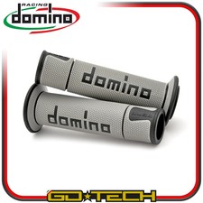 MANOPOLE DOMINO A450 MOTO SCOOTER STRADALI Grigio Nero ON ROAD RACING Forate