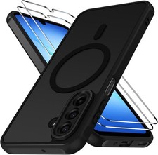 MAGSAFE Case For Samsung A17 A37 A57 Clear ARMOUR Phone Cover + Tempered Glass
