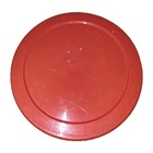 Vintage VMC REIMS Tumbling Santa Christmas Jar Red Screw Top Lid Made in France — photo 4