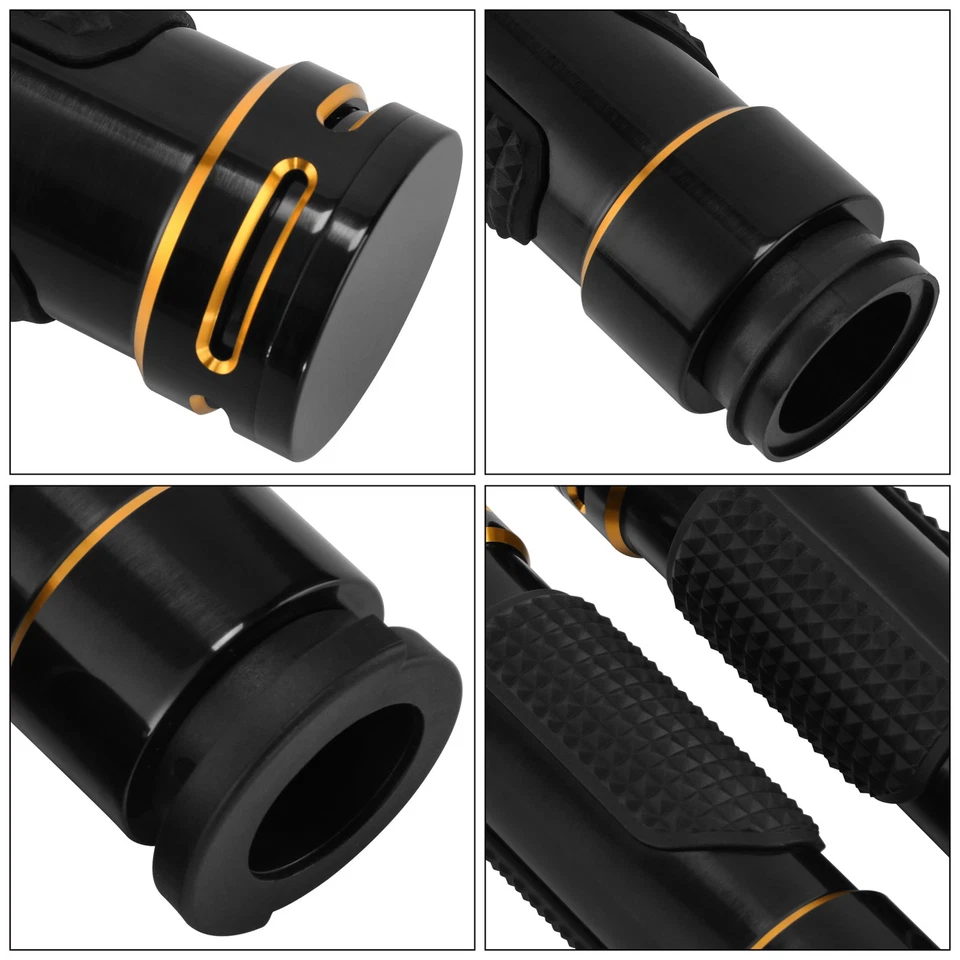 Empuñaduras electrónicas de acelerador de 1" aptas para Harley Touring Street Road Glide 08-24 Foto 4 de 4