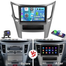 464g Android14 Car Gps Radio Stereo Carplay For Subaru Outback Legacy 2009-2014