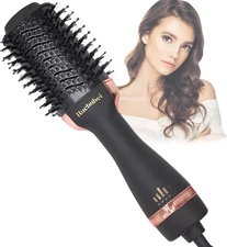 Hair Dryer Brush,Hot Air Brush, Blow Dryer bruch,One Step Hair Dryer and Volu...