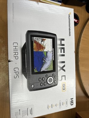 New Humminbird 411670-1 HELIX 5 Chirp GPS G3 Fish Finder 5-Inch Display HELIX