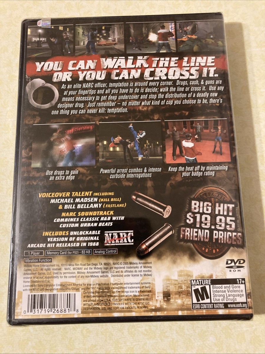 Narc (Sony PlayStation 2, 2005) for sale online | eBay