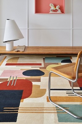Designer Rug | Irregular Rug | Wool area Rugs | Living Room Rug | Tufted A160