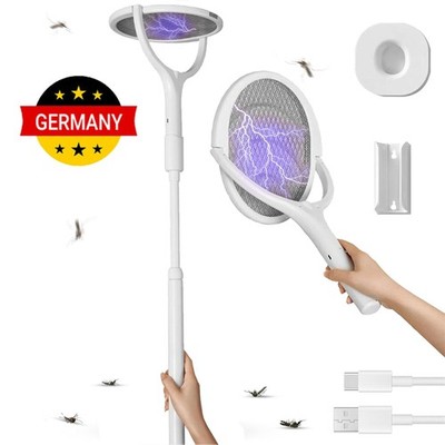 3500V Elektrische Fliegenklatsche Extra Stark Elektro Mücken Fliegenklatsche DE