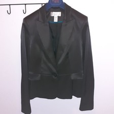 Mango Suit Women’s Black Blazer Jacket – Size EU 38 (UK 10) – New Without Tags