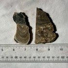 Set of 2 UTAH ROOT BEER ONYX SLABS ~64grams/ rough agate jasper rock cab mineral — photo 5