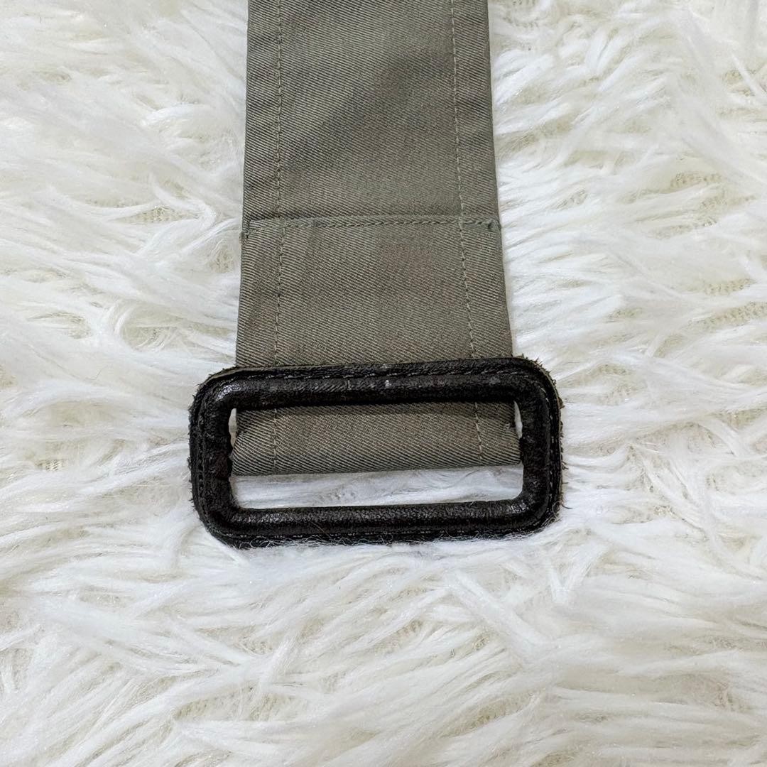 Vintage BURBERRY Trench Coat Long Nova Check Khaki XS From Japan thumbnail 18