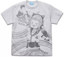 Clothing Rina Tennoji All-print T-shirt Ash XL size "Love Live! Nijigasaki High