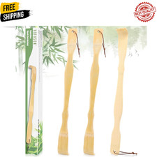 HOFASON 3 Pack Wooden Bamboo Back Scratcher for Adults Men Women Small Funny ...