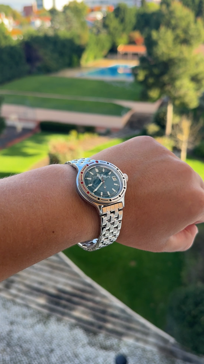 Vostok Amphibia 420059 Watch Scuba Dude Diver Mechanical Automatic