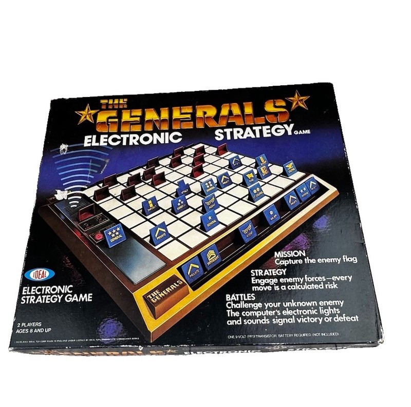 The Generals Electronic Strategy Board Game Complete