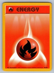 Fire Energy 98/102 Base Set Common